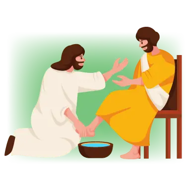 Yesus Membasuh Muridnya Lita 28 C