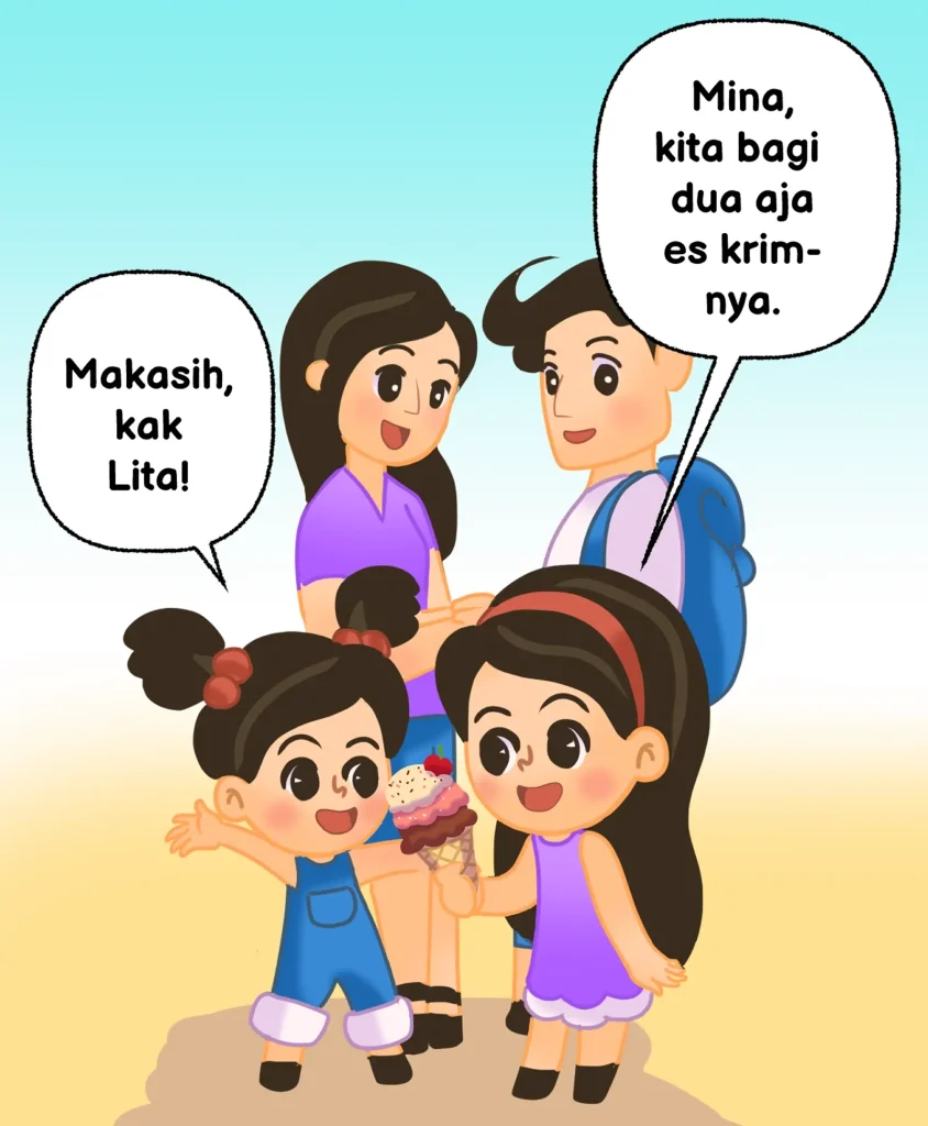 Pelita kecil 35 ceritaku berbagi itu indah (6)
