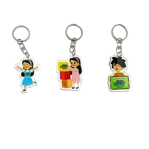 Gantungan kunci pelita kecil